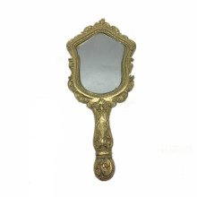 Classic Vintage Single Side Handle Mirror Princess Gift Makeup Mirror Beauty Salon Mirrors